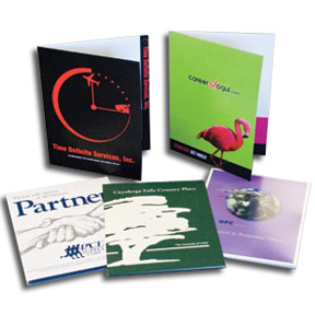 Custom Graphic Design for Presentation Folders